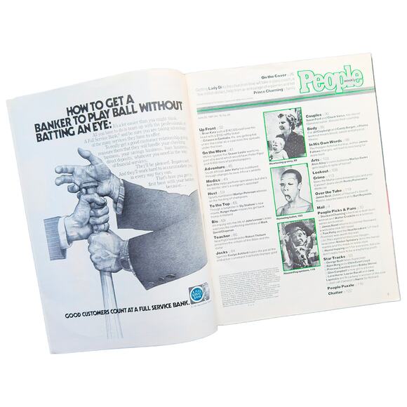 Vintage 1981 People Magazine Princess Diana Lady Di Royal Wedding (No Label) - Picture 3 of 8